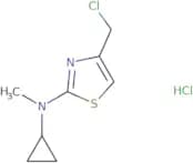 4-(Chloromethyl)-N-cyclopropyl-N-methyl-1,3-thiazol-2-amine hydrochloride