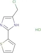 4-(Chloromethyl)-2-(thiophen-2-yl)-1H-imidazole hydrochloride