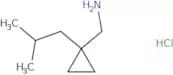 [1-(2-Methylpropyl)cyclopropyl]methanamine hydrochloride
