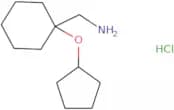 [1-(Cyclopentyloxy)cyclohexyl]methanamine hydrochloride