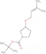 tert-Butyl 3-[(3-methylbut-2-en-1-yl)oxy]pyrrolidine-1-carboxylate