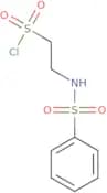 2-Benzenesulfonamidoethane-1-sulfonyl chloride
