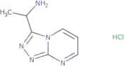 1-{[1,2,4]Triazolo[4,3-a]pyrimidin-3-yl}ethan-1-amine hydrochloride