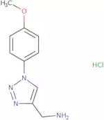 [1-(4-Methoxyphenyl)-1H-1,2,3-triazol-4-yl]methanamine hydrochloride