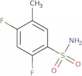 2,4-Difluoro-5-methylbenzene-1-sulfonamide