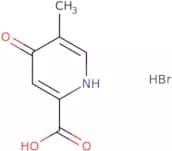 5-Methyl-4-oxo-1,4-dihydropyridine-2-carboxylic acid hydrobromide