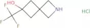 6-(trifluoromethyl)-2-azaspiro[3.3]heptan-6-ol hydrochloride
