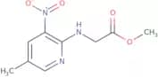 Methyl 2-[(5-methyl-3-nitropyridin-2-yl)amino]acetate