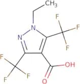 1-Ethyl-3,5-bis(trifluoromethyl)-1H-pyrazole-4-carboxylic acid
