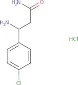 (3R)-3-Amino-3-(4-chlorophenyl)propanamide hydrochloride