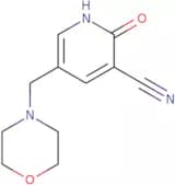 5-[(Morpholin-4-yl)methyl]-2-oxo-1,2-dihydropyridine-3-carbonitrile