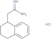 2-(1,2,3,4-Tetrahydronaphthalen-1-yl)ethanimidamide hydrochloride
