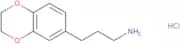 3-(2,3-Dihydro-1,4-benzodioxin-6-yl)propan-1-amine hydrochloride