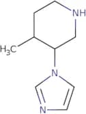 3-(1H-Imidazol-1-yl)-4-methylpiperidine