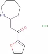 2-(Azepan-2-yl)-1-(furan-2-yl)ethan-1-one hydrochloride