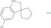 5'-Bromo-1',2'-dihydrospiro[cyclopentane-1,3'-indole] hydrochloride
