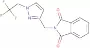2-{[1-(2,2,2-Trifluoroethyl)-1H-pyrazol-3-yl]methyl}-2,3-dihydro-1H-isoindole-1,3-dione