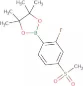 2-Fluoro-4-(methylsulfonyl)phenylboronic acid Pinacol Ester