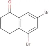 5,7-dibromo-1,2,3,4-tetrahydronaphthalen-1-one