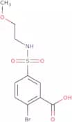 2-Bromo-5-[(2-methoxyethyl)sulfamoyl]benzoic acid