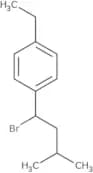1-(1-Bromo-3-methylbutyl)-4-ethylbenzene