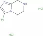 3-Chloro-5H,6H,7H,8H-imidazo[1,2-a]pyrazine dihydrochloride