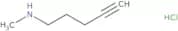 Methyl(pent-4-yn-1-yl)amine hydrochloride