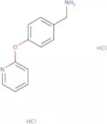 1-[4-(Pyridin-2-yloxy)phenyl]methanamine dihydrochloride