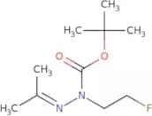 N-(2-Fluoroethyl)-N'-(propan-2-ylidene)(tert-butoxy)carbohydrazide