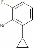 2-Bromo-1-cyclopropyl-3-fluorobenzene