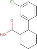 rac-(1R,2R)-2-(3-Chlorophenyl)cyclohexane-1-carboxylic acid