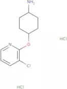 4-[(3-Chloropyridin-2-yl)oxy]cyclohexan-1-amine dihydrochloride