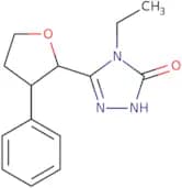 rac-4-Ethyl-3-[(2R,3R)-3-phenyloxolan-2-yl]-4,5-dihydro-1H-1,2,4-triazol-5-one