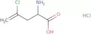 (2S)-2-Amino-4-chloropent-4-enoic acid hydrochloride