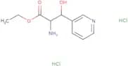 Ethyl 2-amino-3-hydroxy-3-(pyridin-3-yl)propanoate dihydrochloride