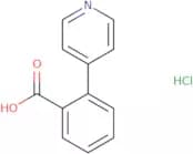 2-(Pyridin-4-yl)benzoic acid hydrochloride