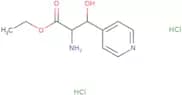 Ethyl 2-amino-3-hydroxy-3-(pyridin-4-yl)propanoate dihydrochloride