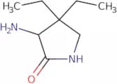 3-Amino-4,4-diethylpyrrolidin-2-one