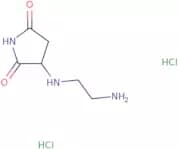 3-[(2-Aminoethyl)amino]pyrrolidine-2,5-dione dihydrochloride