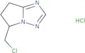 5-(Chloromethyl)-5H,6H,7H-pyrrolo[1,2-b][1,2,4]triazole hydrochloride