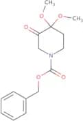 Benzyl 4,4-dimethoxy-3-oxopiperidine-1-carboxylate