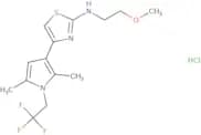 4-[2,5-Dimethyl-1-(2,2,2-trifluoroethyl)-1H-pyrrol-3-yl]-N-(2-methoxyethyl)-1,3-thiazol-2-amine hy…