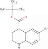 tert-Butyl 6-bromo-1,2,3,4-tetrahydroquinoline-4-carboxylate