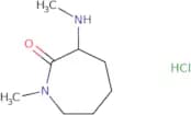 1-Methyl-3-(methylamino)azepan-2-one hydrochloride