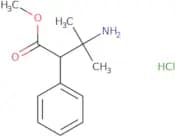 Methyl 3-amino-3-methyl-2-phenylbutanoate hydrochloride
