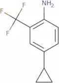 4-Cyclopropyl-2-(trifluoromethyl)aniline