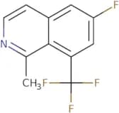 6-Fluoro-1-methyl-8-(trifluoromethyl)isoquinoline