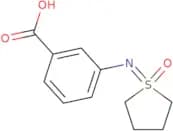 3-[(1-Oxothiolan-1-ylidene)amino]benzoic acid