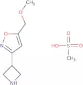 3-(Azetidin-3-yl)-5-(methoxymethyl)-1,2-oxazole methanesulfonic acid