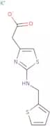 Potassium 2-(2-{[(thiophen-2-yl)methyl]amino}-1,3-thiazol-4-yl)acetate